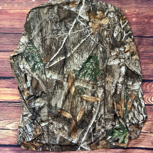 Rocky Men's Woodland Camo Long Sleeve Tee - Picture 3 of 3